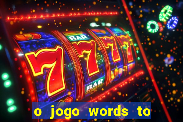 o jogo words to win paga mesmo